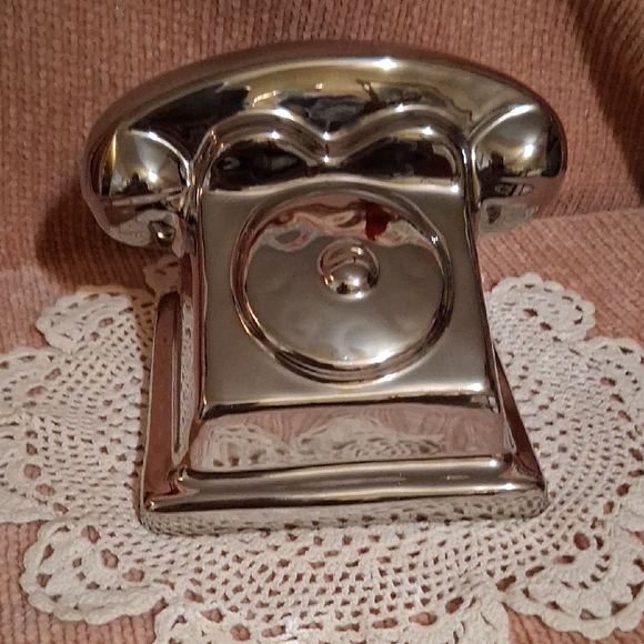 Other - Vintage Ceramic Telephone